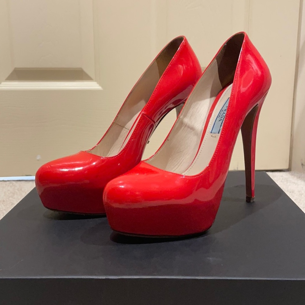 Prada high heel pumps